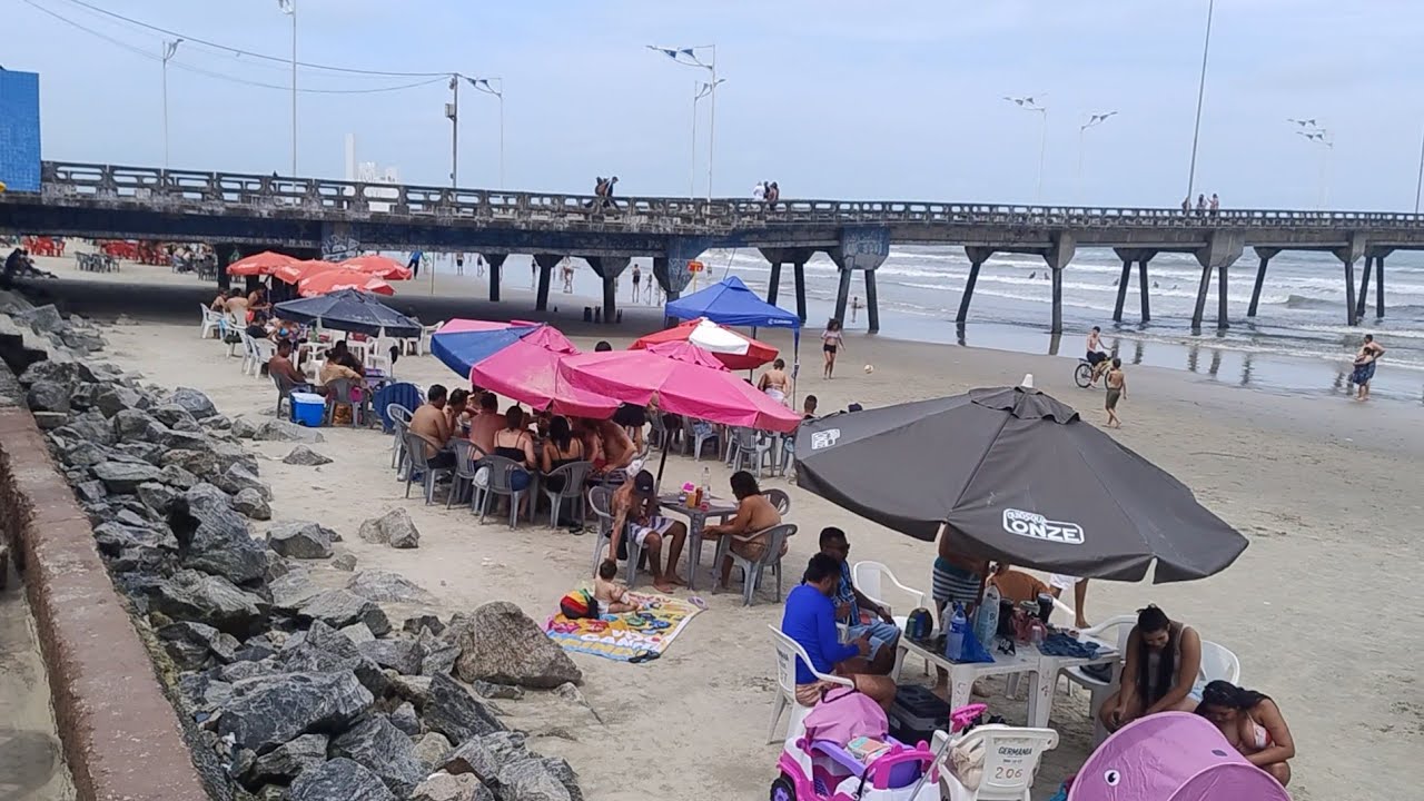 Mongaguá ao vivo neste domingo Veja todas as praia de Mongaguá litoral sul sp 12/10/25❤️☀️🏖️☕☕😎🙏🏻🙌🏻