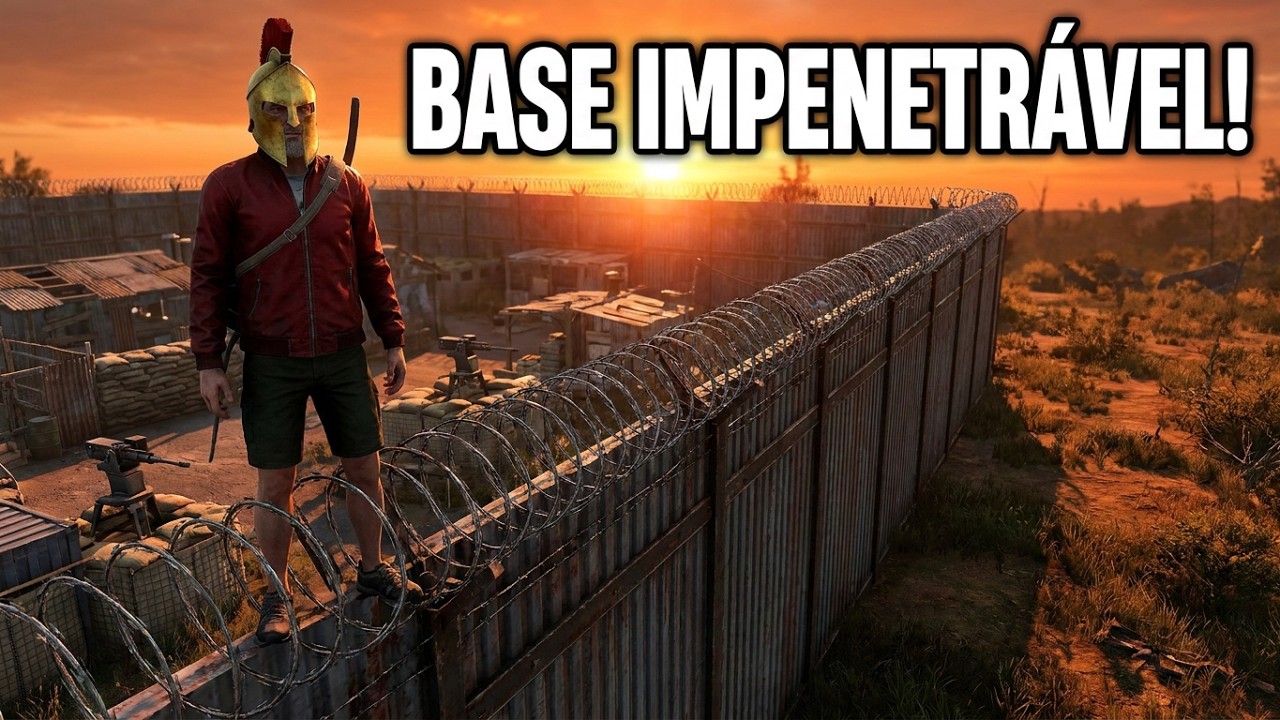 CONSTRUINDO UMA BASE IMPENETRÁVEL! Sobrevivendo ao Apocalipse Zumbi Totalmente Solo | HUMANITZ