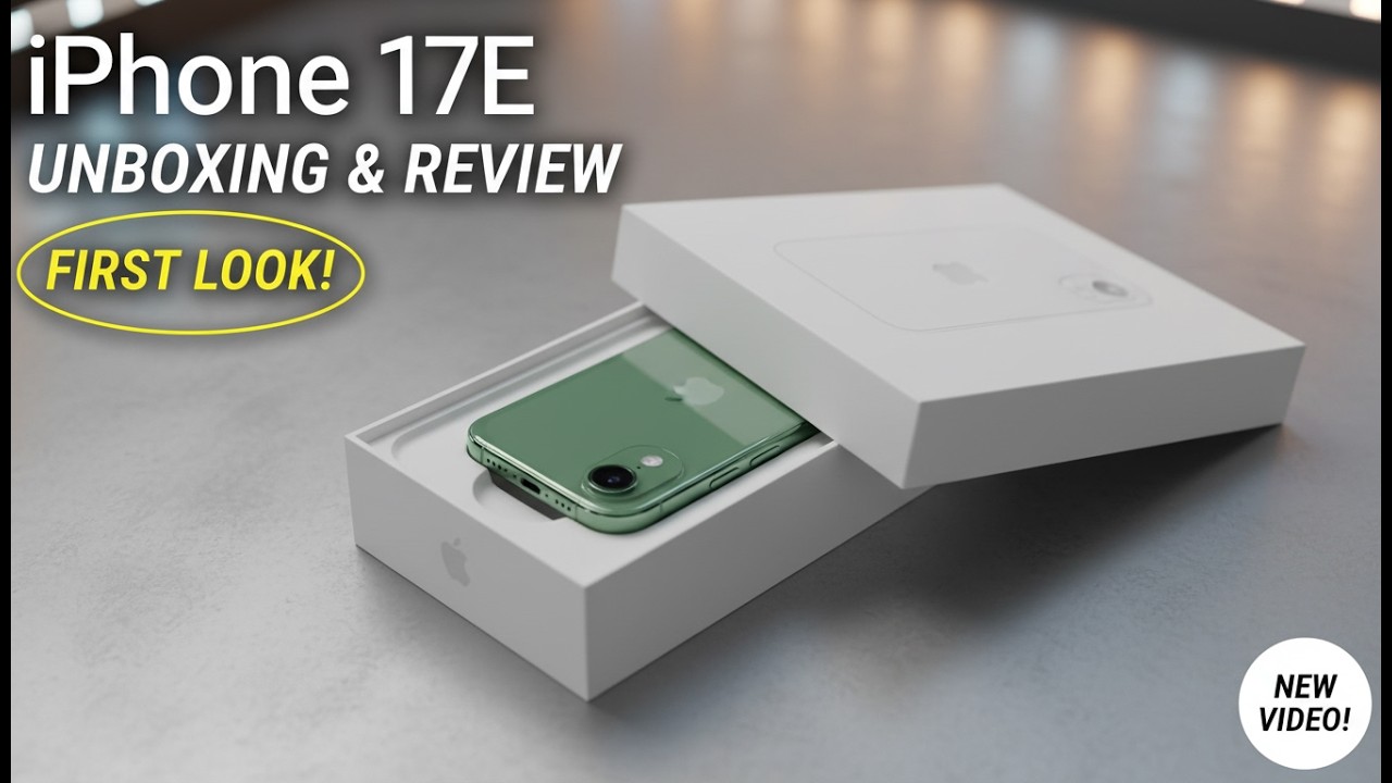 iPhone 17E Leaks - Lauch Date!