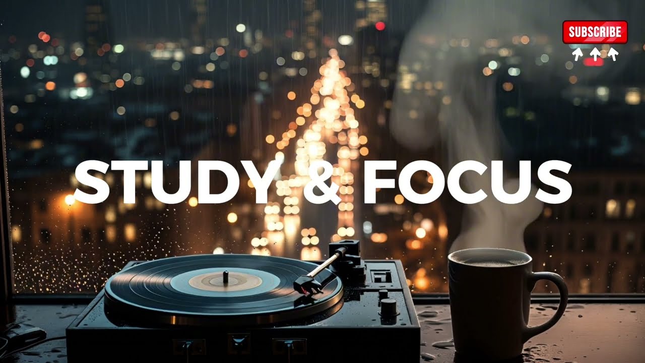 Deep Focus Lofi Jazz 🎷 Smooth Beats to Study, Work & Unwind