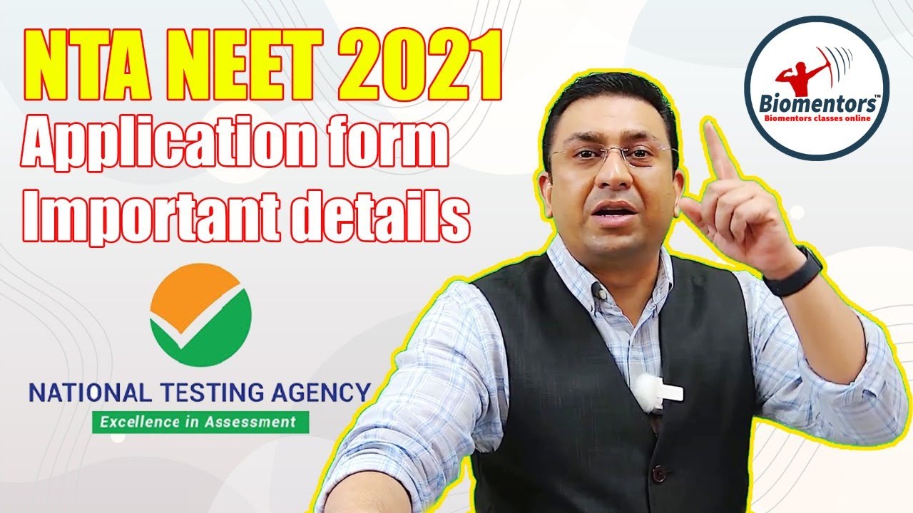 NTA NEET 2021 - Application Form Queries I Important things to keep in mind
