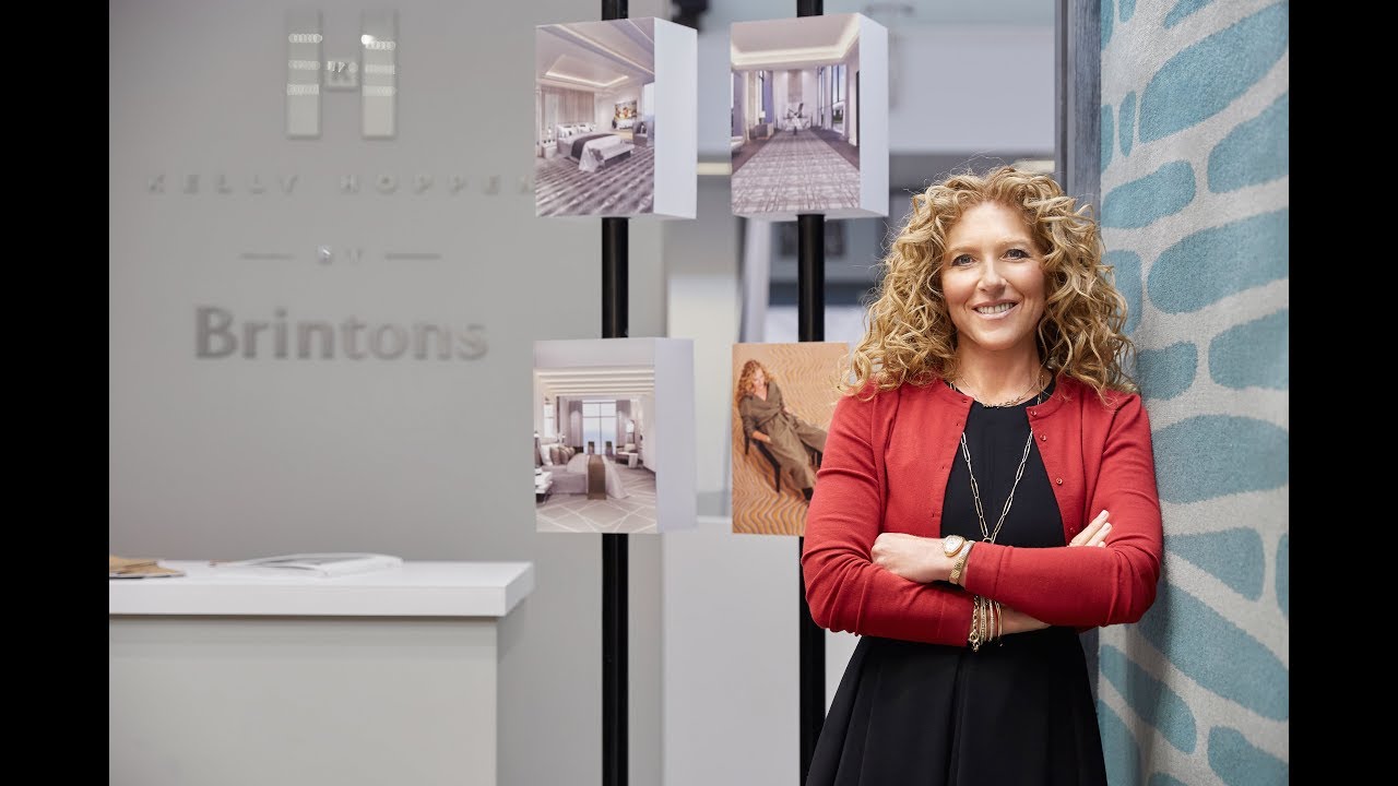 Kelly Hoppen by Brintons collection launch at Sleep | The Hotel Design Event