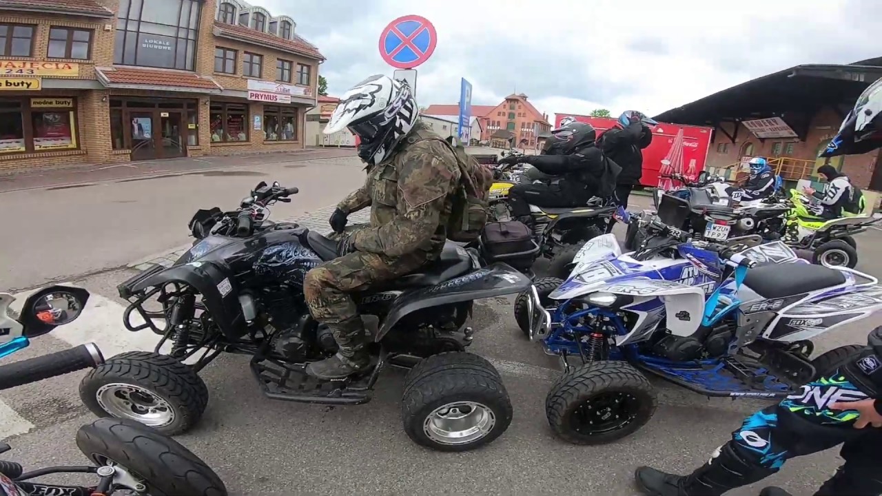 LAMACHY, Raptory, LTRyy i inne quadziory po SWAPACH ER-6n || Wyprawa z ekipą na MAZURY | 10 Quadów
