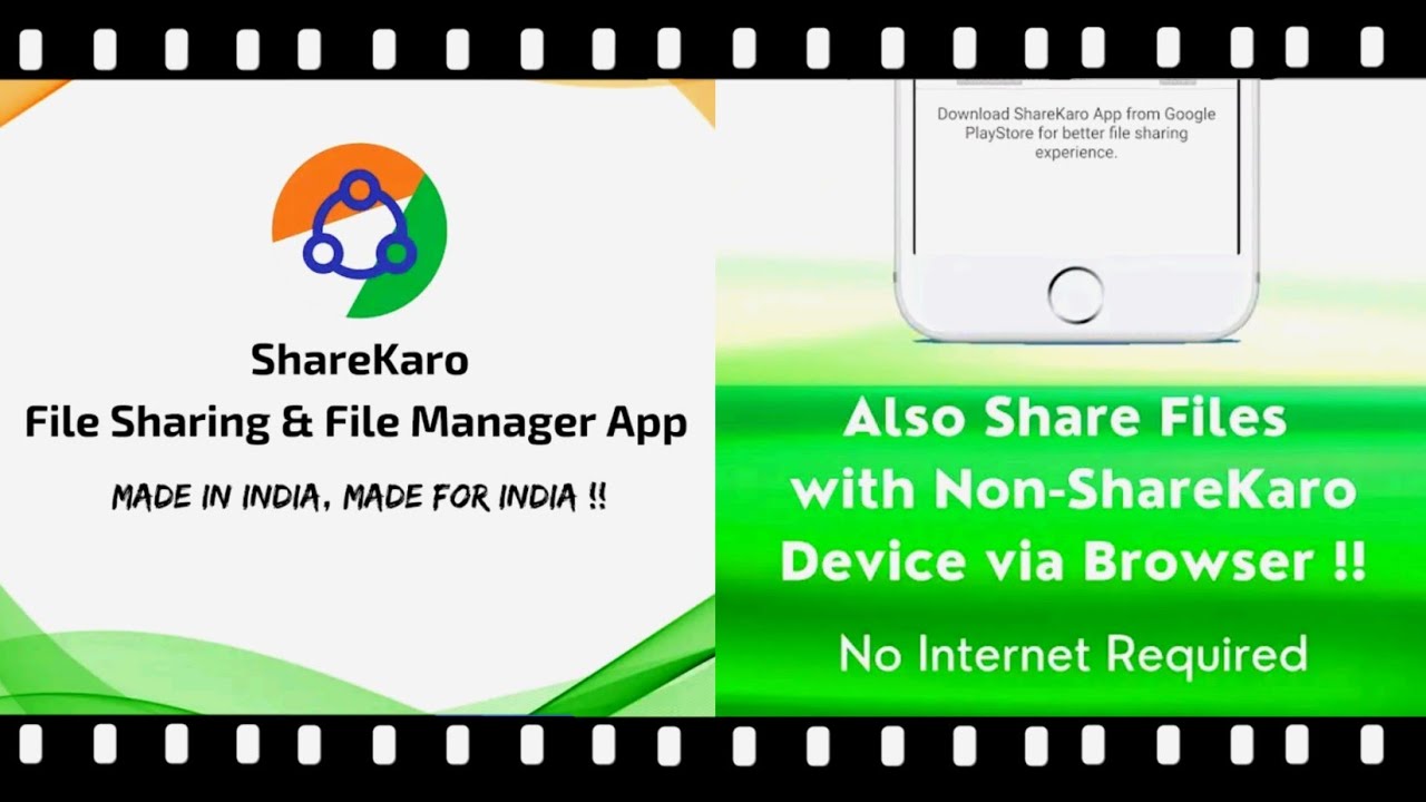ShareKaro Indian File Sharing & File Manager App