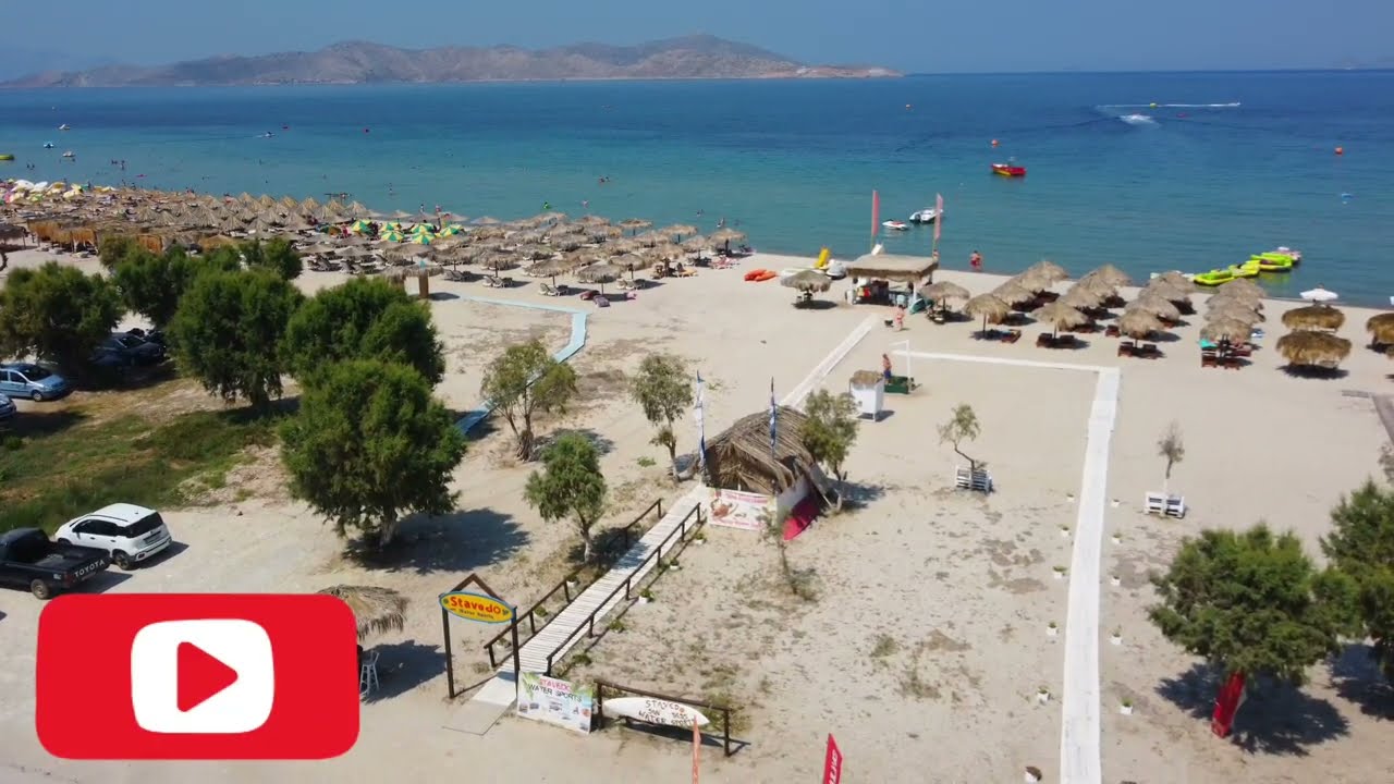 Tigaki Beach KOS, part II, Greece #drone #beach #kosisland #dronevideo