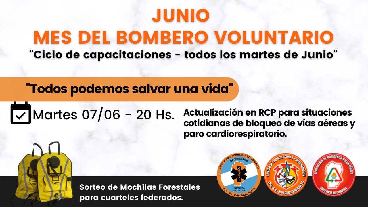 Todos podemos salvar una vida. - Diserta el Departamento Socorrismo