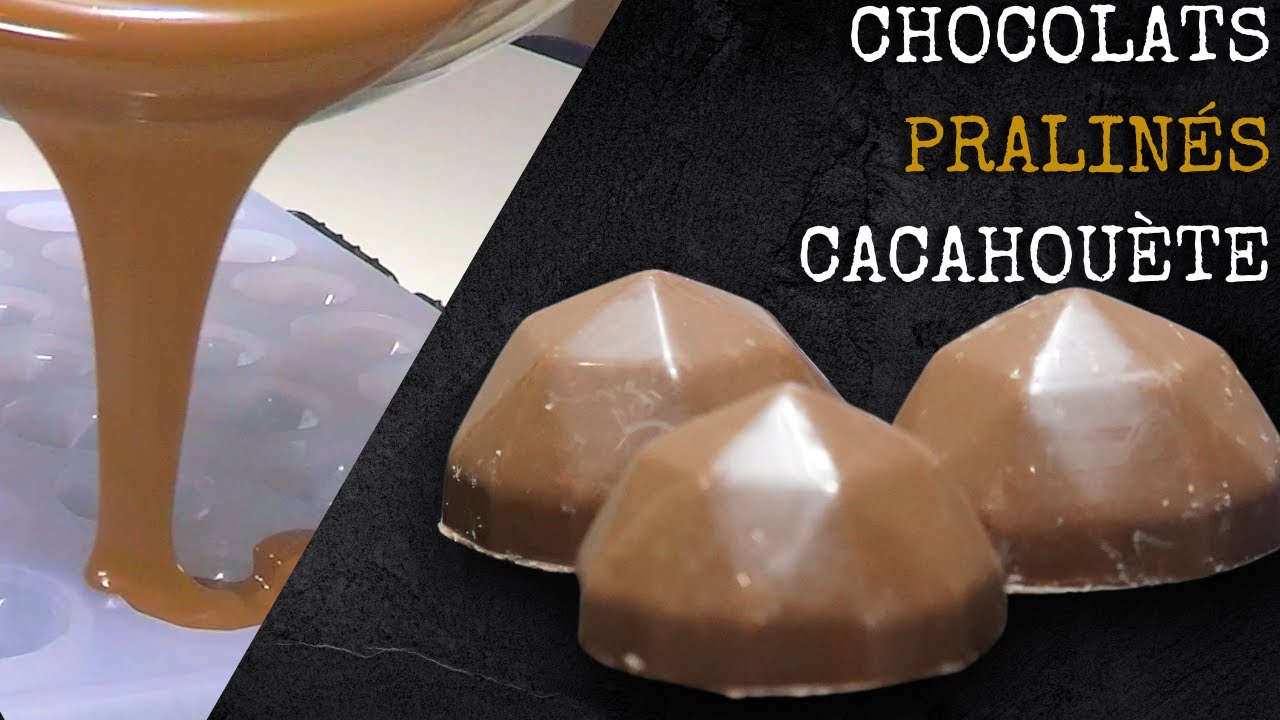 Recette de Bonbon Chocolat Praliné Cacahouète !