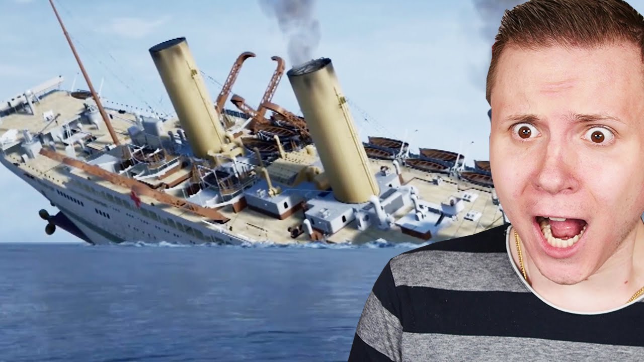 HUR KUNDE TITANICS SYSTERFARTYG SJUNKA? (BRITANNIC)