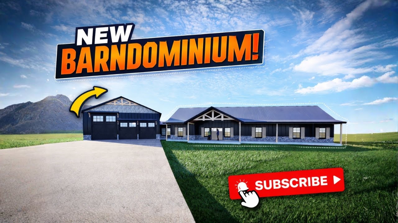 Animated Barndominium Tour - Under $600,000
