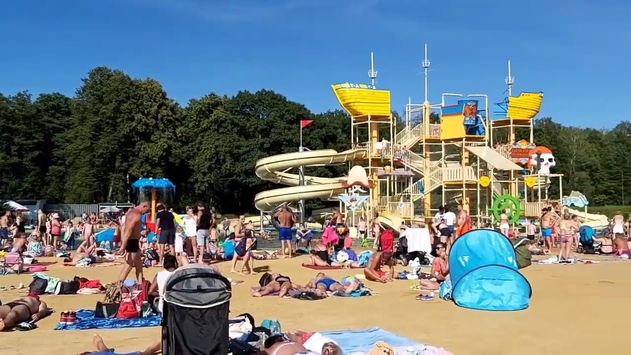 Planeta zalesie basen, wakepark ,park linowy i inne atrakcje w Zalesiu Górnym.
