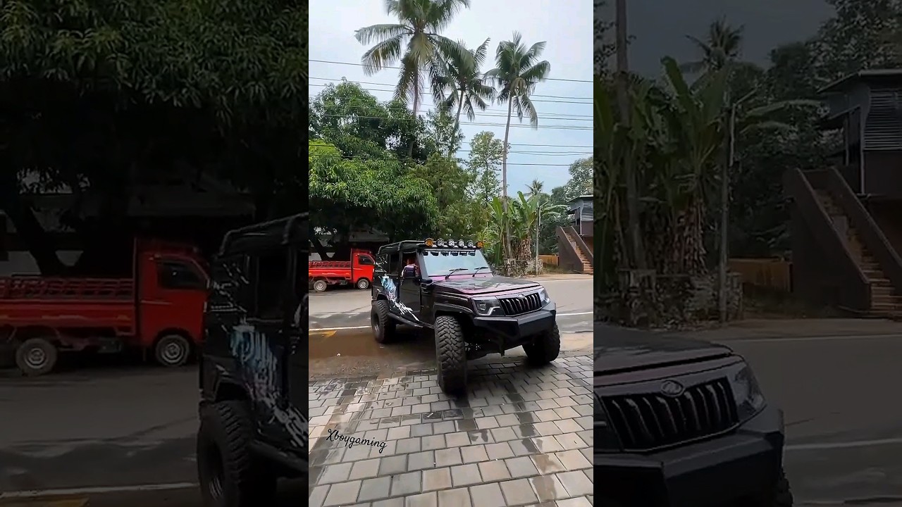 BOLERO🔥😈 #bolero #mahindra #adventure #offroad #modified #kerala