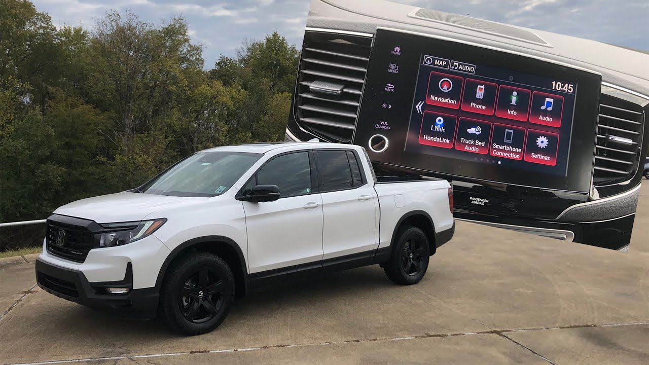2023 Honda Ridgeline Infotainment Screen Tutorial