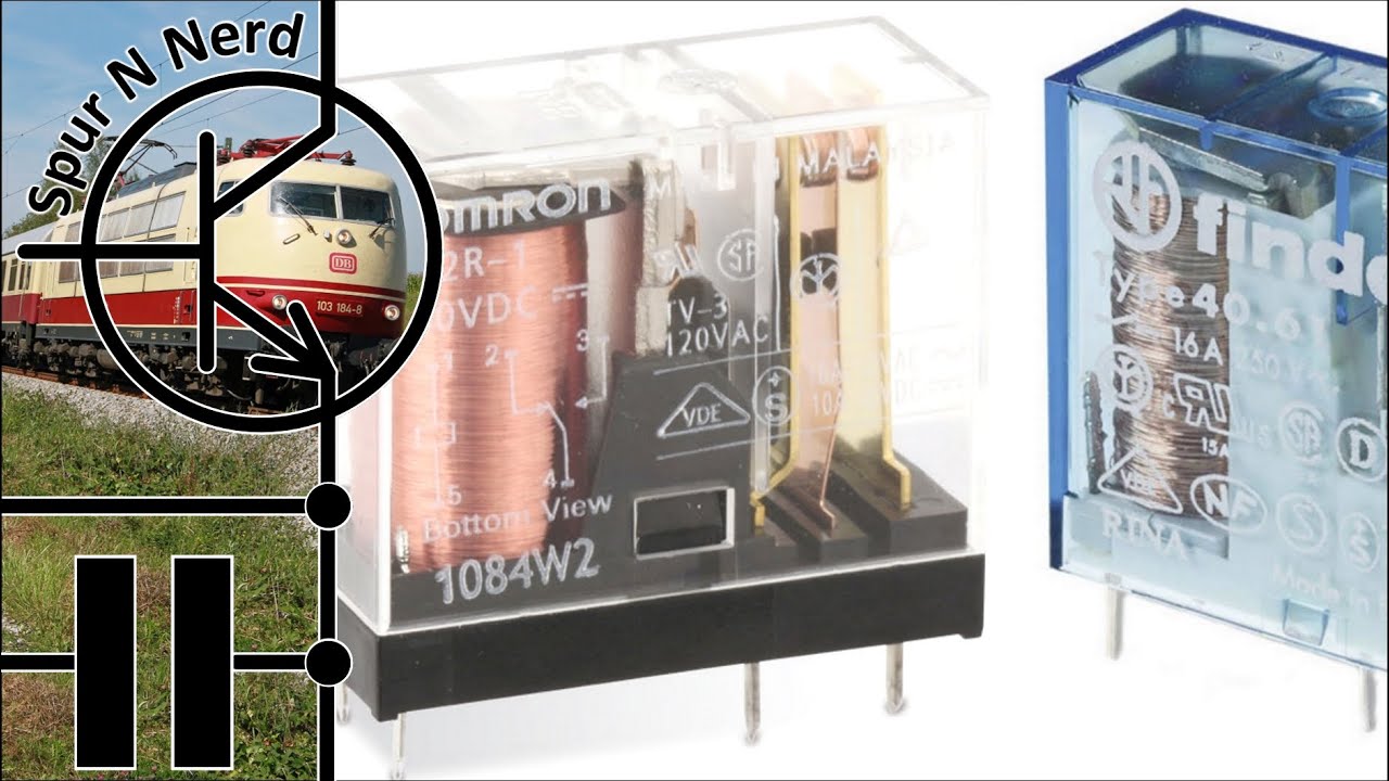 Modelleisenbahn-Elektronik - Teil 4 - Relais