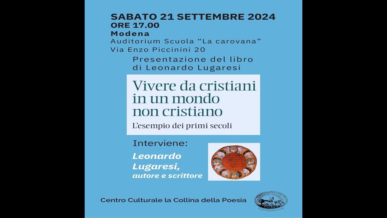 vivere da cristiani in un mondo non cristiano. l'esempio dei primi secoli