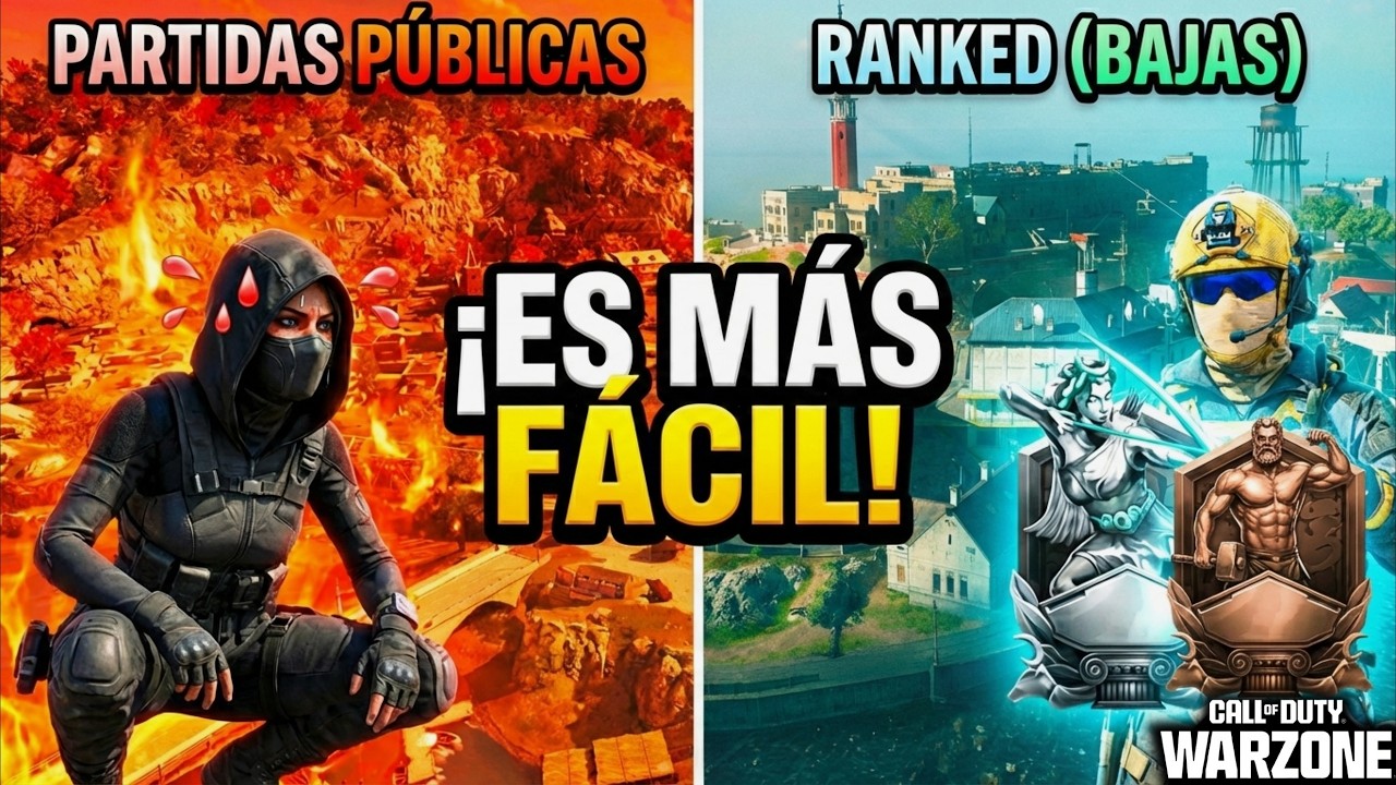 Por esto DEBERÍAS jugar RANKED en Warzone (y dejar las partidas públicas)