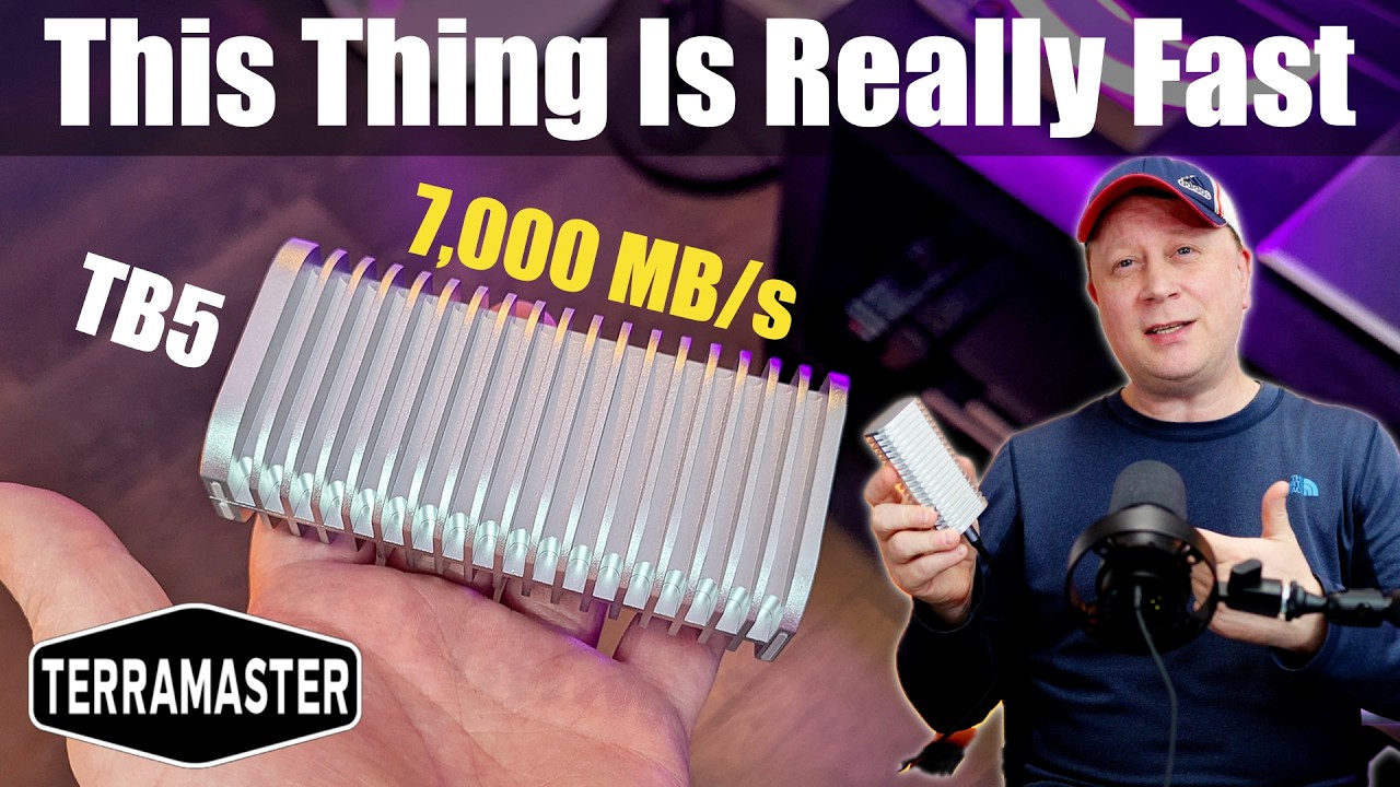 Is This The Fastest 80 Gbps Thunderbolt 5 SSD Enclosure?  Up To 7,000 MB/s? - TERRAMASTER D1 SSD PRO