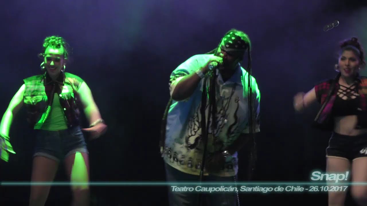 Snap! - The Power ( Mix.Cam - Teatro Caupolicán, Santiago de Chile - 26.10.2017 )