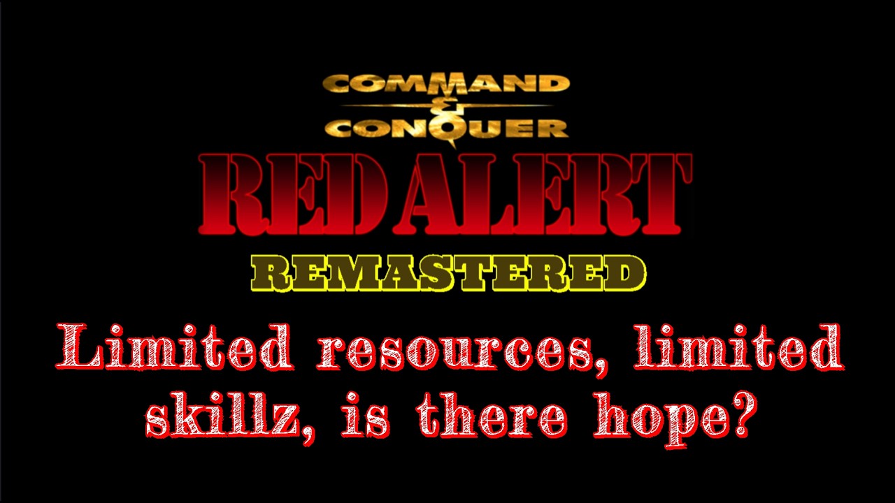 Command and Conquer Red Alert Remastered 3vs3 (5K start after a long break)