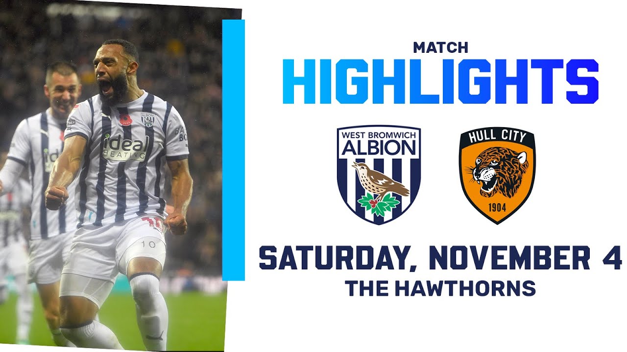 Ruthless finishing sees buoyant Baggies beat Tigers | Albion 3-1 Hull City | MATCH HIGHLIGHTS