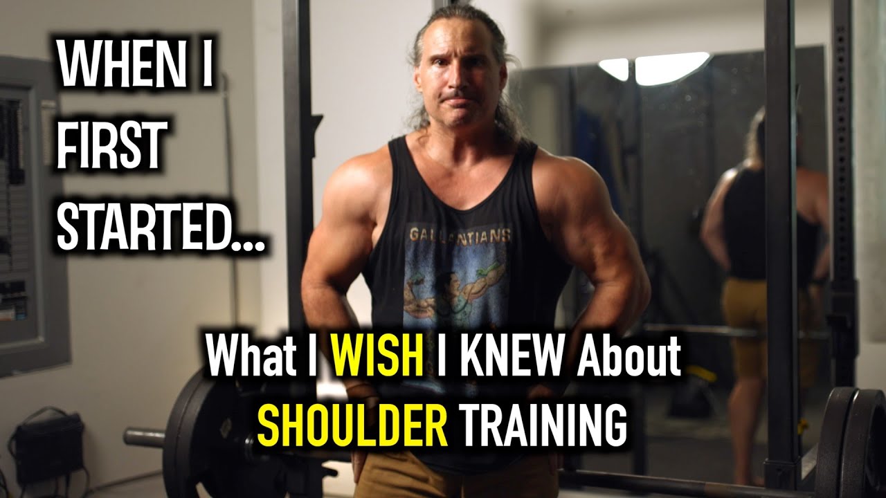 What I Wish I KNEW About Shoulder Training when I First STARTED