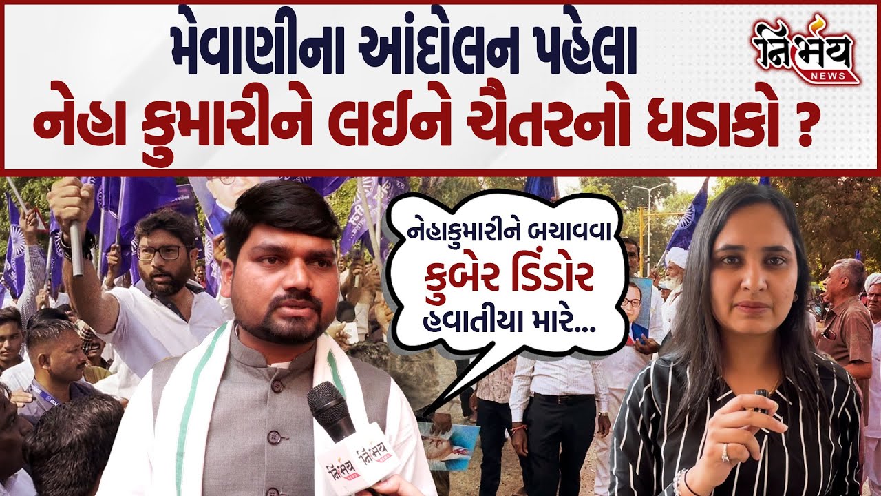 Chaitar Vasava ને કેમ એવું લાગે છે કે Kuber Dindor IAS નેહા કુમારીને બચાવી રહ્યા છે  ? Neha Kumari |