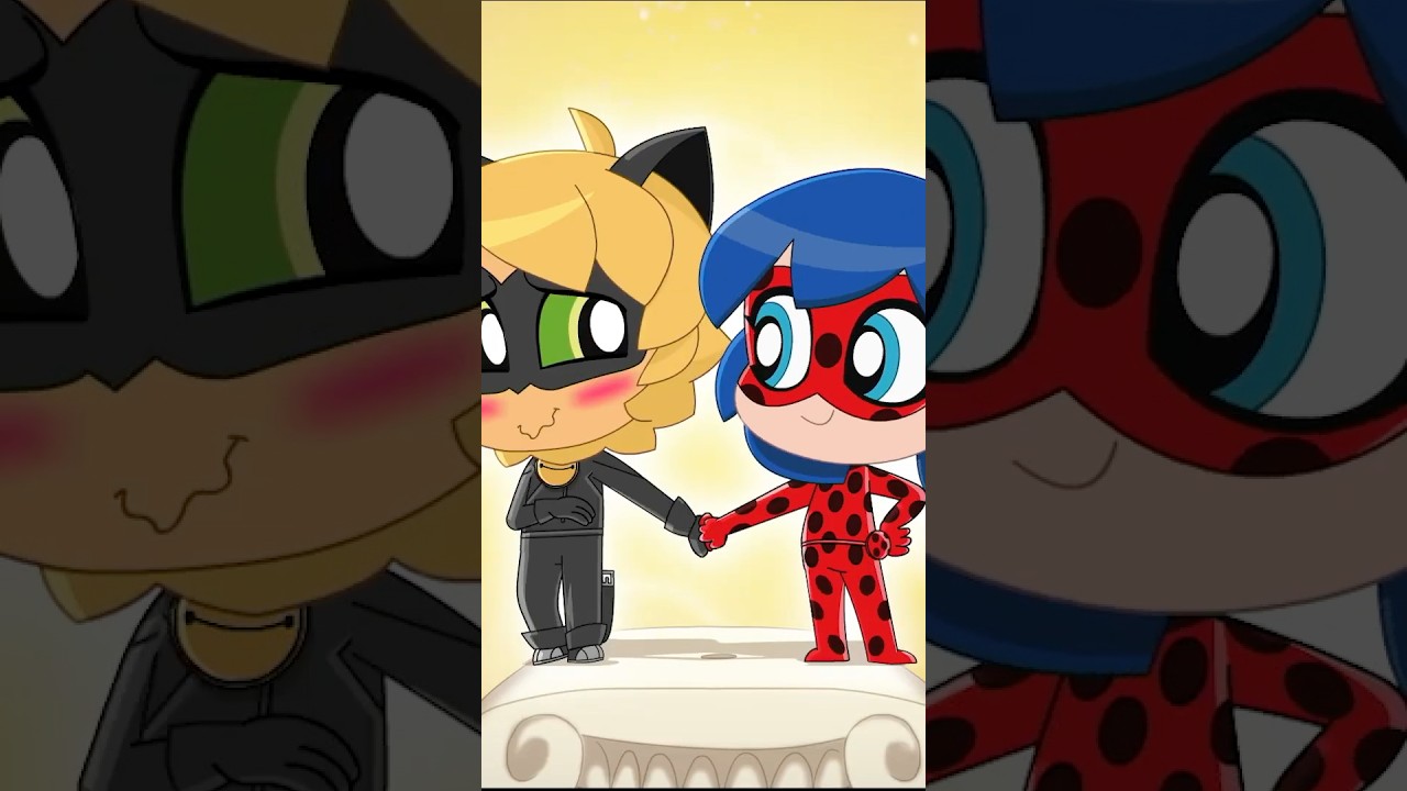 Ladybug and Cat Noir compete to win! 🏆🥇 Miraculous DisneyChannel