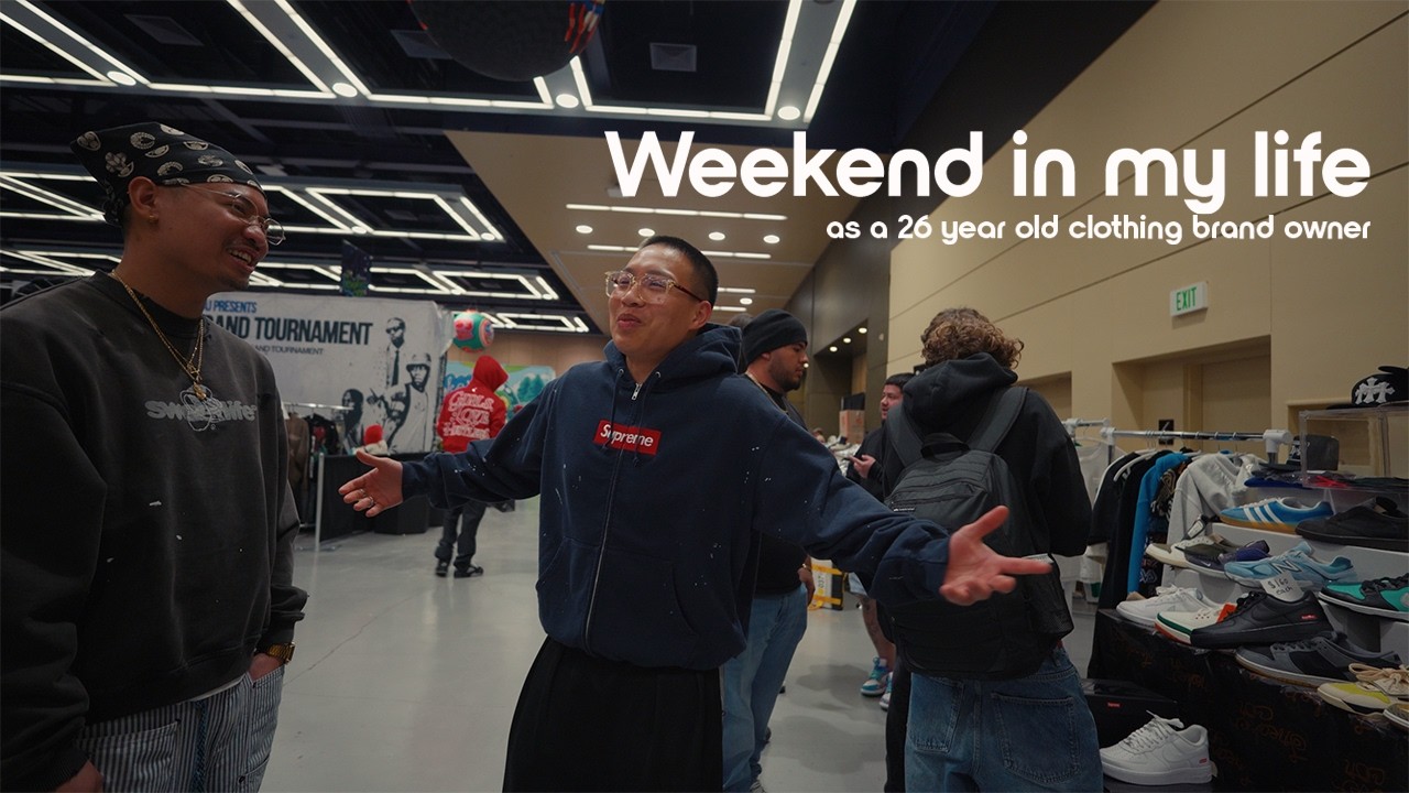 День запуска нового бренда одежды + мой первый SneakerCon | Видеоблог выходных