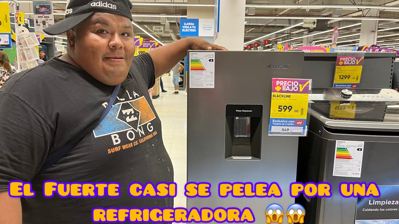El Fuerte casi se pelea por una refrigeradora 