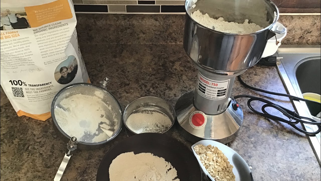 LEJIEYIN Multifunctional Grain Mill and Spice Grinder Unboxing, Review and Demonstration
