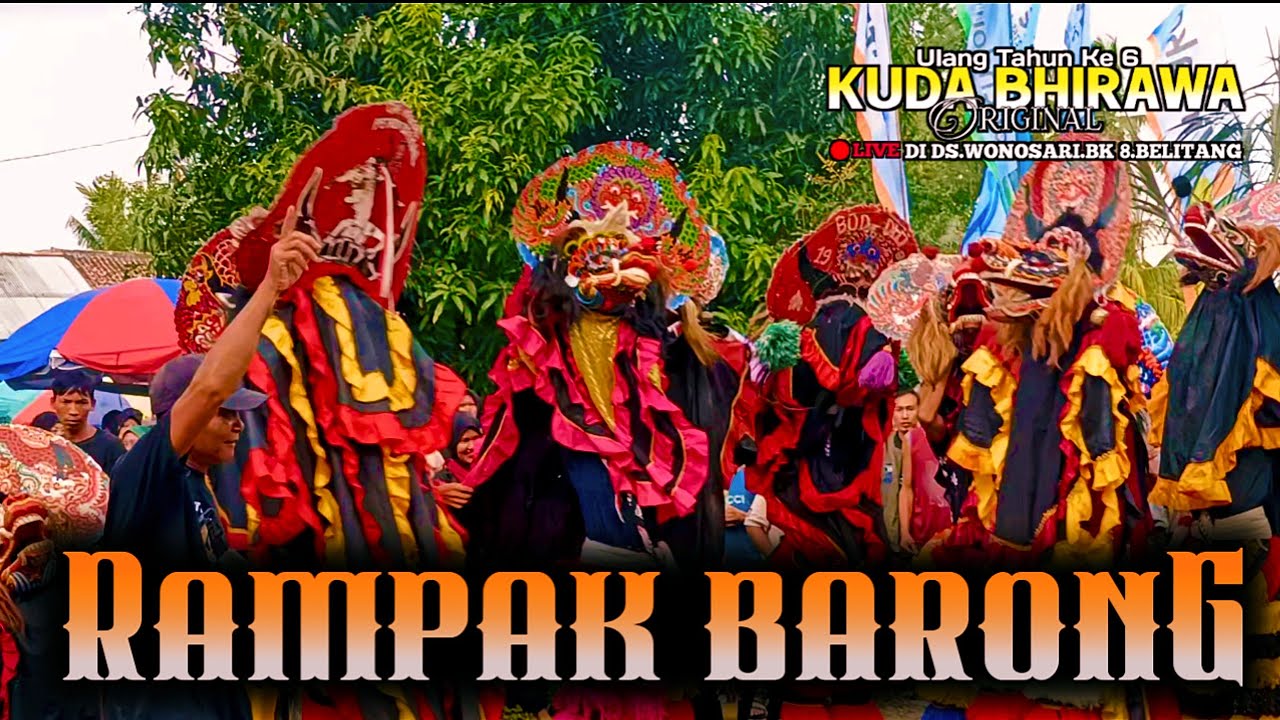 🔴RAMPAK BARONG❗JARANAN SENTEREWE KUDA BHIRAWA ORIGINAL@SENIID 