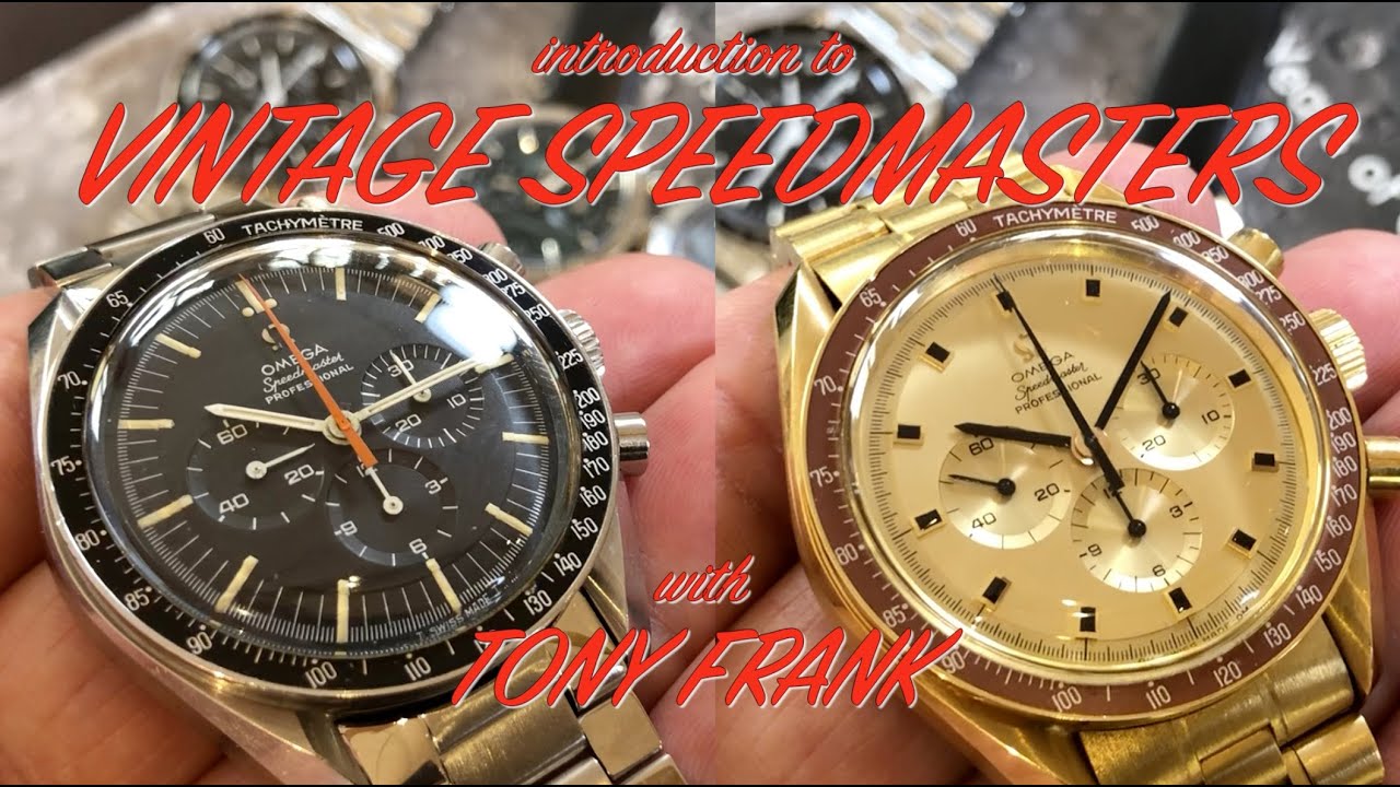 Introduction to Vintage Speedmaster with Tony Frank