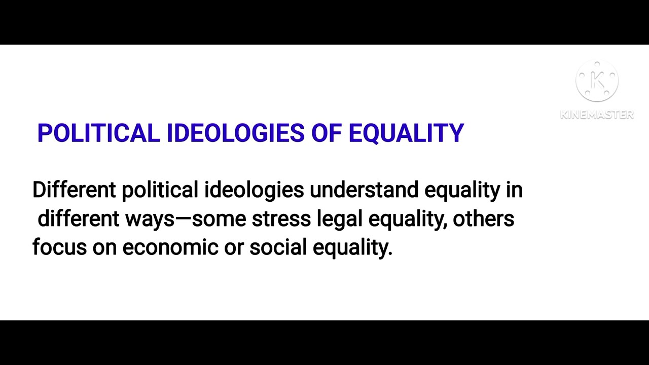 UGC NET P2 POLITICAL SCIENCE UNIT1TOPIC2 EQUALITY IT'S POLITICAL IDEOLOGIES PART4 PLEASE SUBSCRIBE 