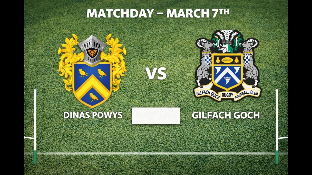 Highltghts Gilfach Goch RFC v Dinas Powys RFC 7th March 2026