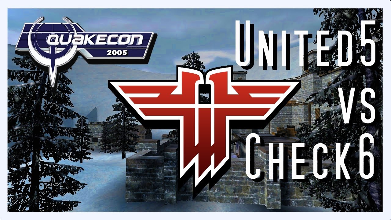 2005 QuakeCon Enemy Territory Finals - United5 vs Check6 (TosspoT & Trillian casting) Map (2/3)