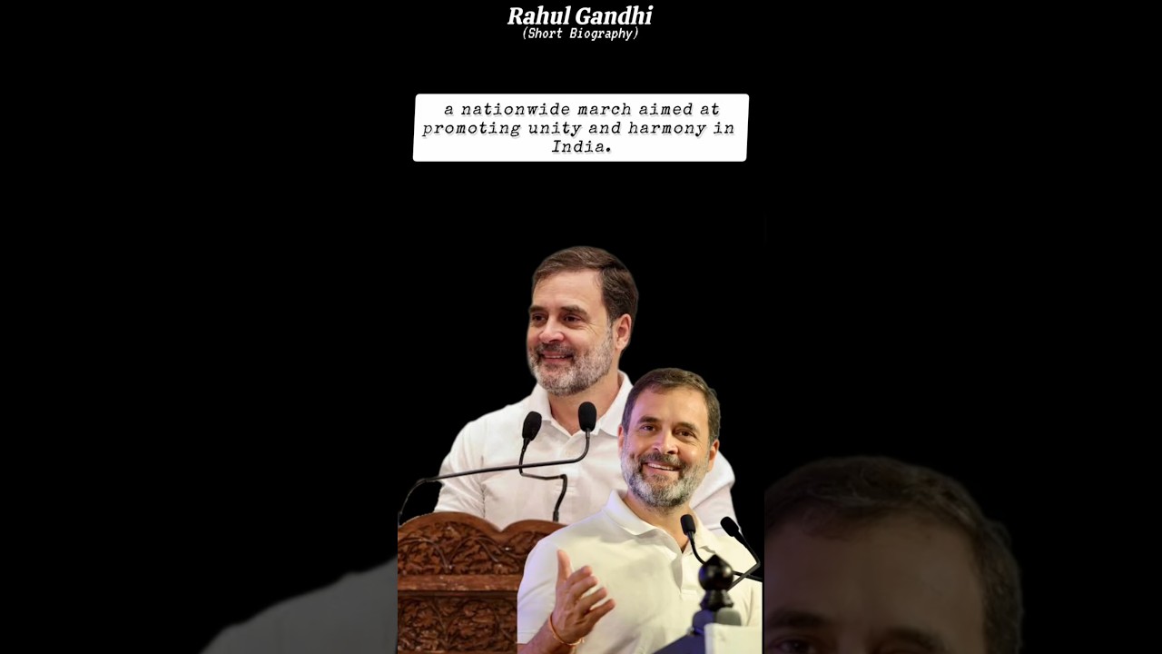 Belongs to the prominent political party in India || Rahul Gandhi|| Short Biography