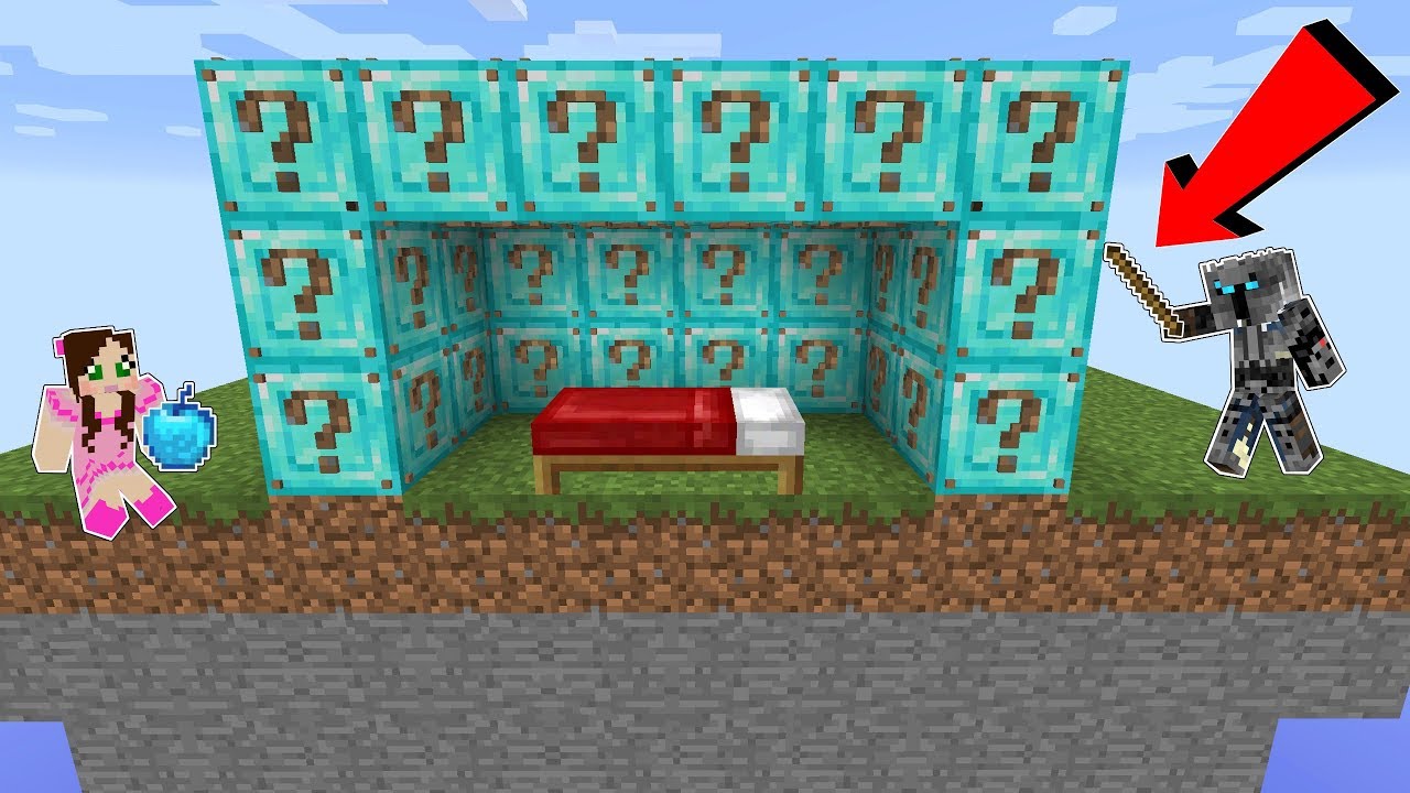 Minecraft: *BIG SURPRISE* NOOB VS PRO LUCKY BLOCK BEDWARS! - Modded Mini-Game