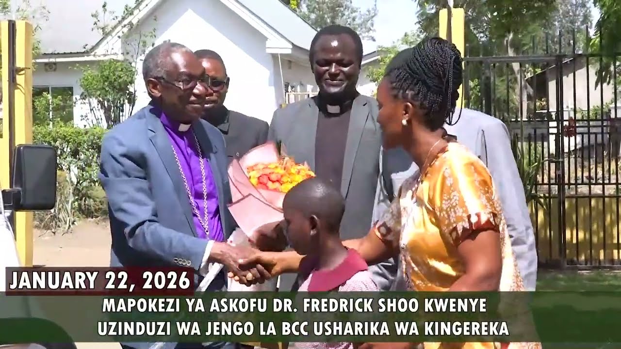 22.01.2026-MAPOKEZI YA ASKOFU DR. FREDRICK SHOO KKKT KINGEREKA