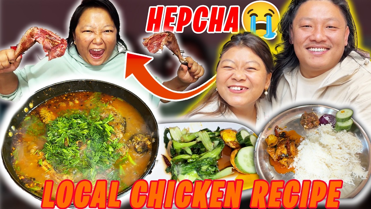 DD VAI MILERA HEPYO MALAI 🥲 LOCAL CHICKEN RECIPE FOR THEM 🥘🐓 MUKBANG BTS ☺️