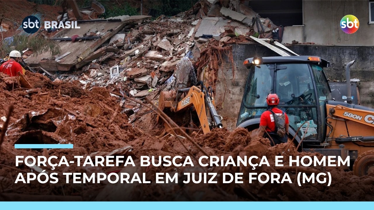 Buscas entram no 4º dia em Juiz de Fora (MG); criança de 9 anos está desaparecida | #SBTBrasil