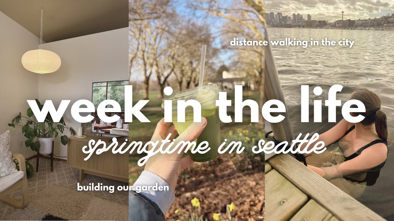 spend the week with me living in seattle VLOG 