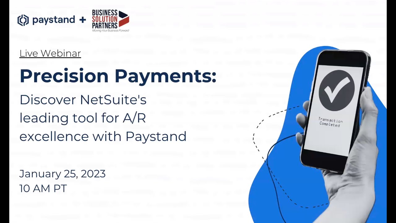 Precision Payments with Business Solution Partners and Paystand