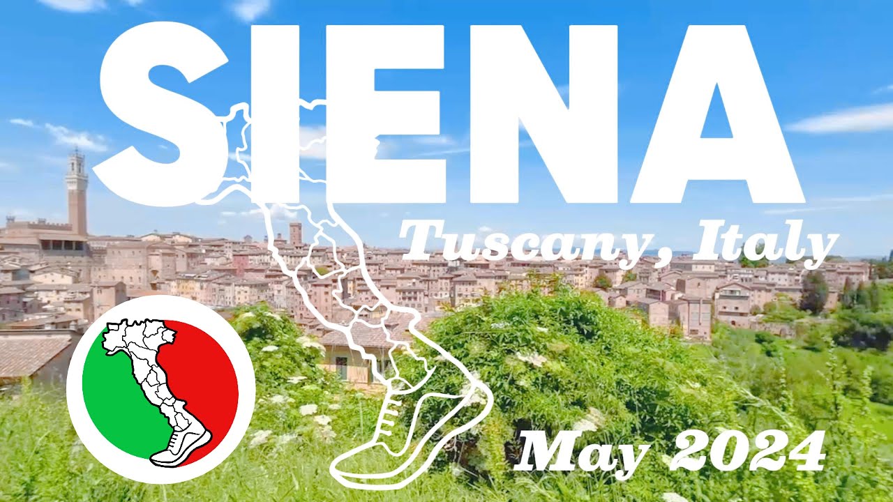 Siena - one of the most beautiful towns in Tuscany 🇮🇹 Italy walking tour