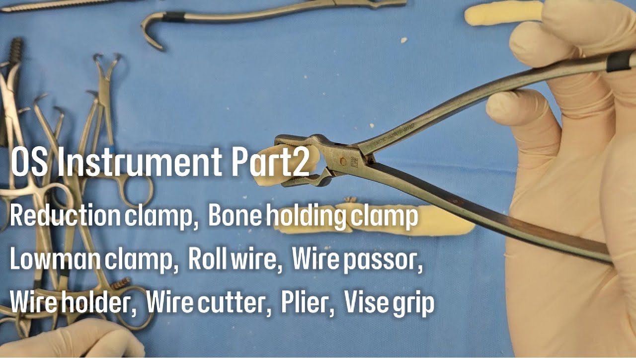 골절수술에 사용하는 수술 기구! OS instrument part 2