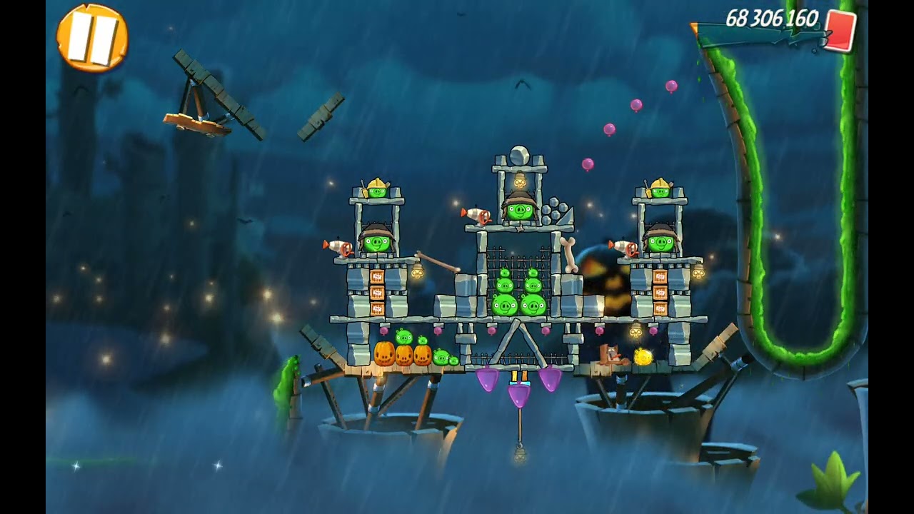 Angry birds 2.чудеса чака . Босс еа сопливом аттракционе !
