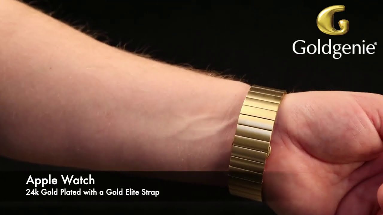 Gold Apple Watch 6 series | Apple watch 6  | Luxury watch | Gold watch | Goldgenie | Video