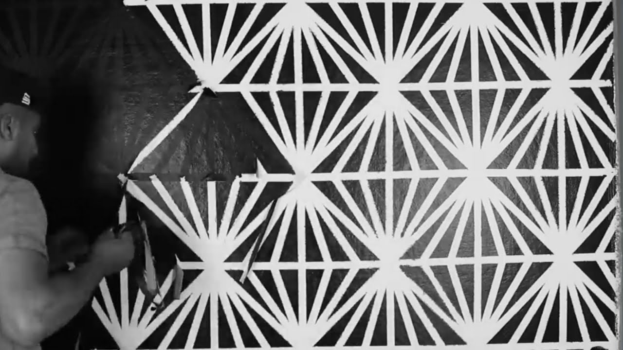 Amazing Interior Painting Design Ideas With Tape.