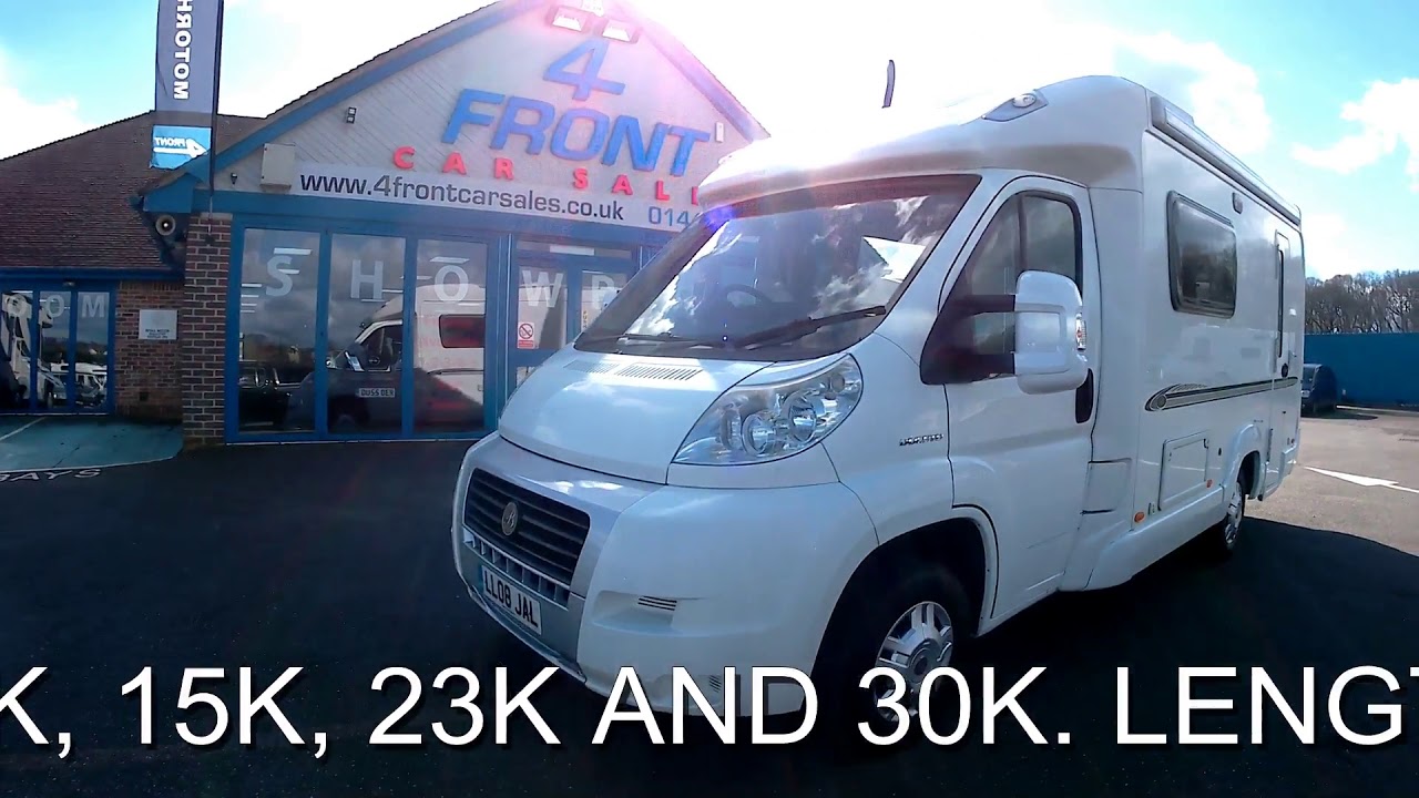 FOR SALE 2008 BESSACARR E530 MOTORHOME 2 BERTH 2 TRAVELLING SEAT