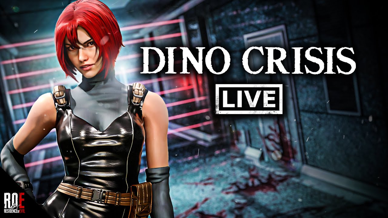 DINO CRISIS | ULTIMATE HD MOD + REBIRTH (PC) FULL GAME | RETROEVIL 🔴LIVE