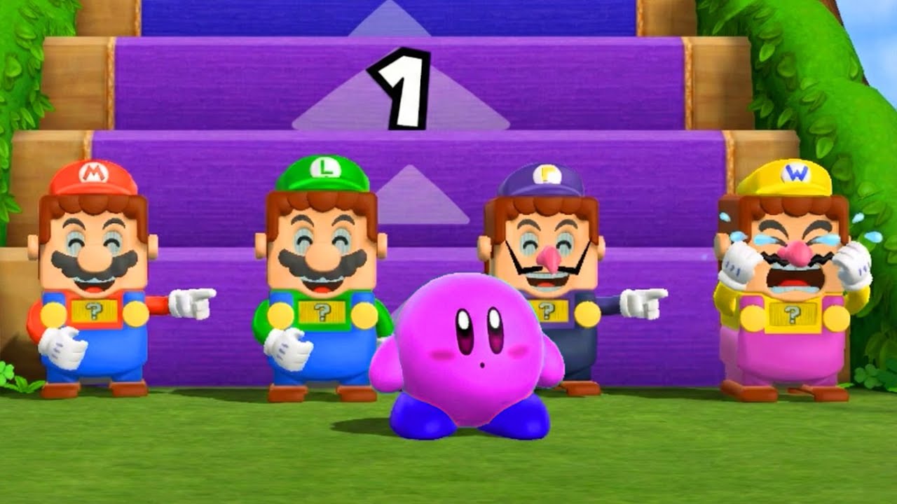 Mario Party 9 Step It Up Ultimate Showdown  - LEGO Mario Vs LEGO Luigi Vs LEGO Waluigi Vs LEGO Wario