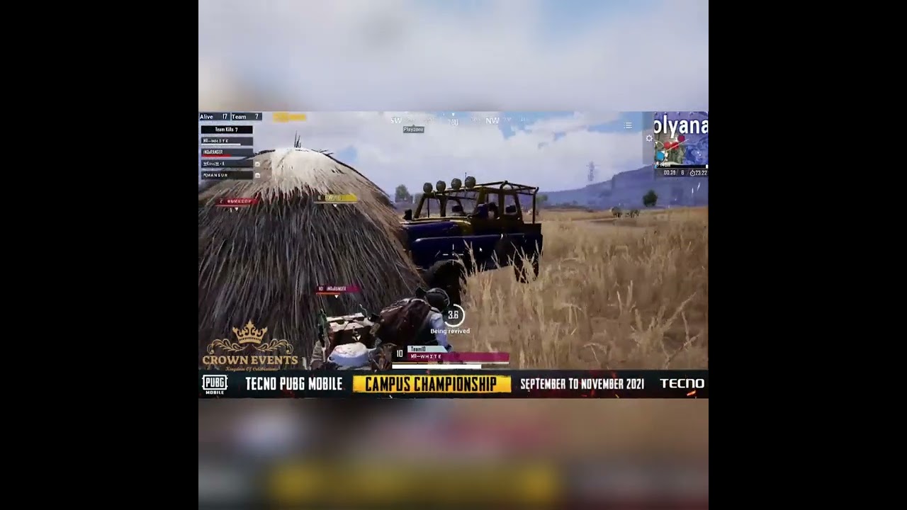 Crown Events -  Tecno PUBG MOBILE CAMPUS CHAMPIONSHIP PAKISTAN 2021